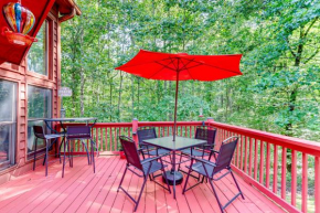 Spacious Talking Rock Cabin Game Room, Fire Pit!